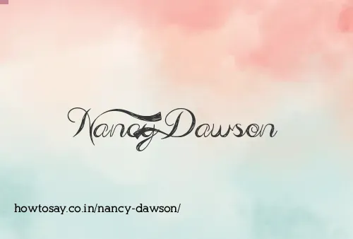 Nancy Dawson