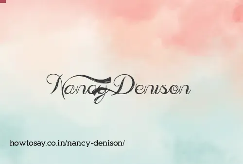Nancy Denison