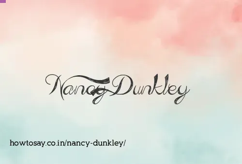 Nancy Dunkley