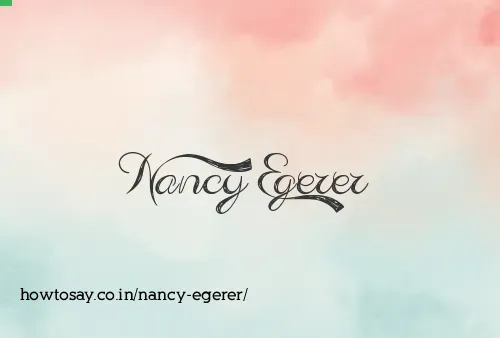 Nancy Egerer