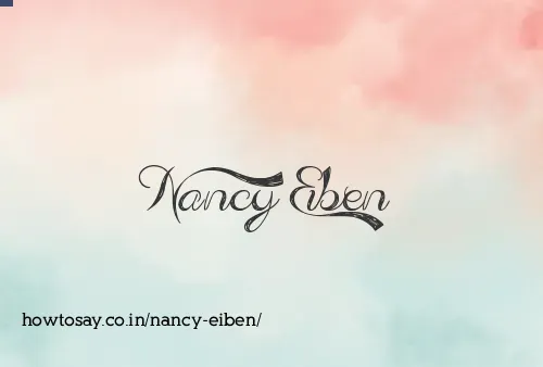 Nancy Eiben