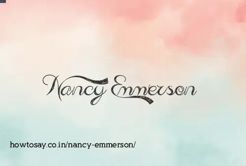 Nancy Emmerson