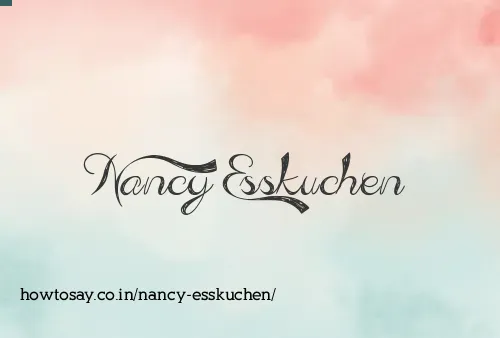 Nancy Esskuchen
