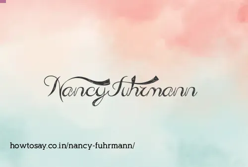 Nancy Fuhrmann