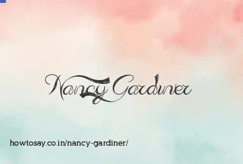Nancy Gardiner