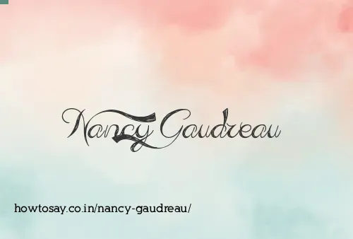 Nancy Gaudreau