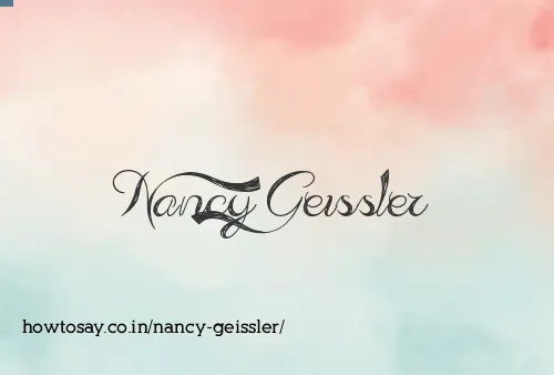 Nancy Geissler