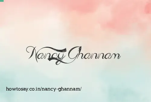 Nancy Ghannam