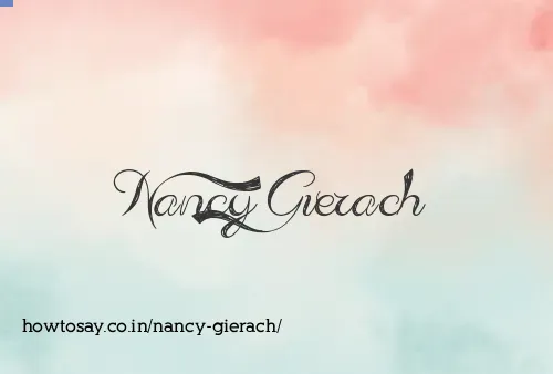 Nancy Gierach
