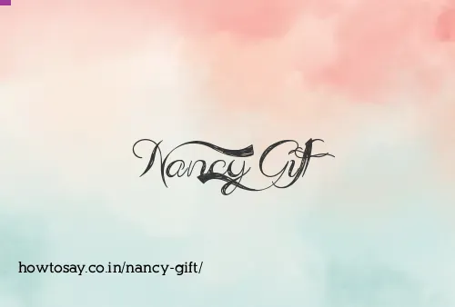 Nancy Gift