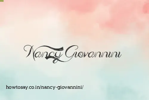 Nancy Giovannini