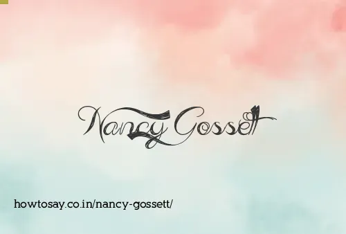 Nancy Gossett