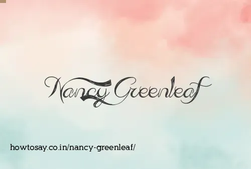 Nancy Greenleaf