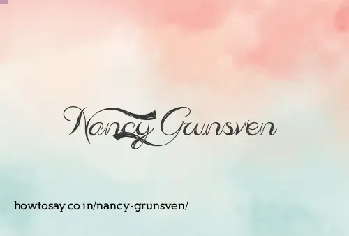 Nancy Grunsven