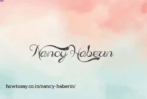 Nancy Haberin