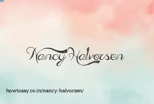 Nancy Halvorsen