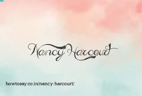 Nancy Harcourt
