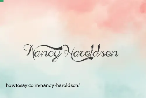 Nancy Haroldson