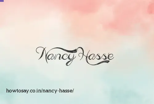 Nancy Hasse