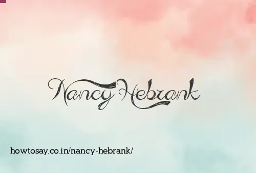 Nancy Hebrank
