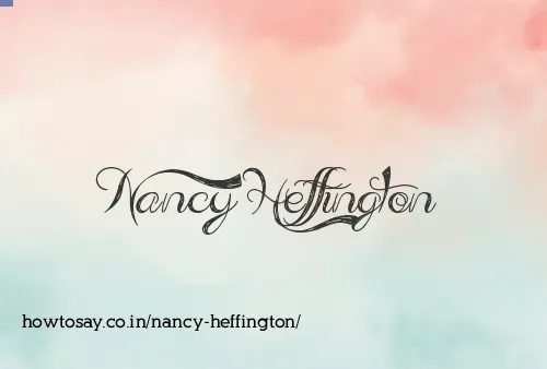 Nancy Heffington