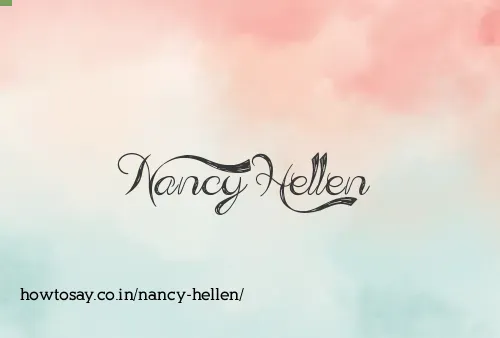 Nancy Hellen
