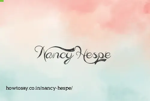 Nancy Hespe