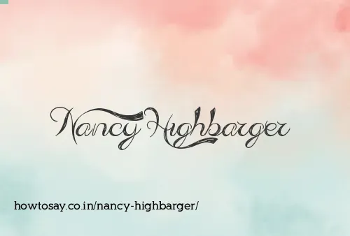 Nancy Highbarger
