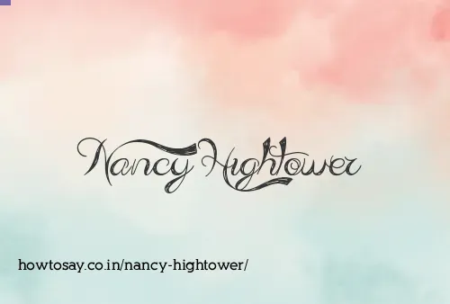 Nancy Hightower