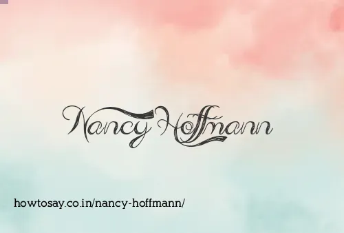 Nancy Hoffmann