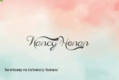 Nancy Honan