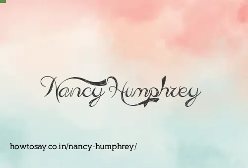 Nancy Humphrey