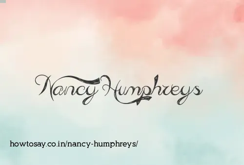 Nancy Humphreys