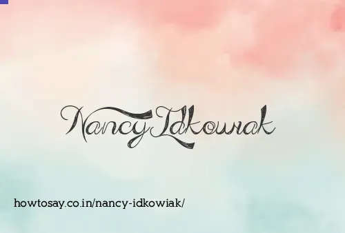 Nancy Idkowiak