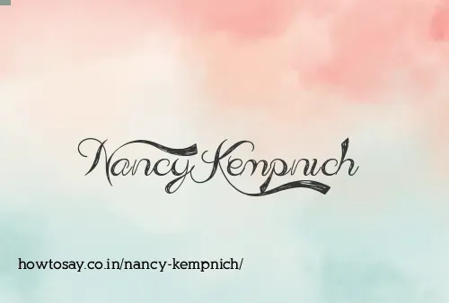 Nancy Kempnich