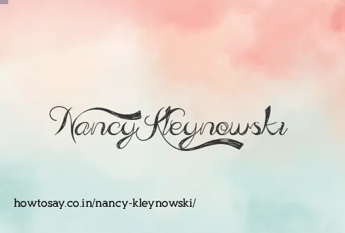 Nancy Kleynowski