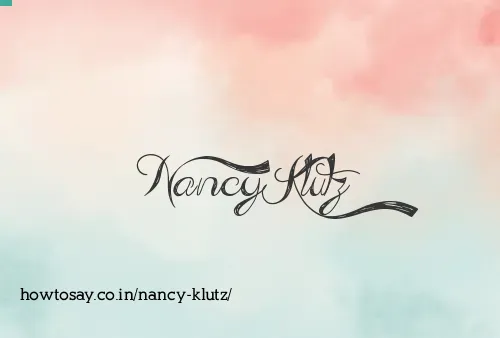 Nancy Klutz