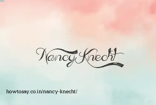 Nancy Knecht