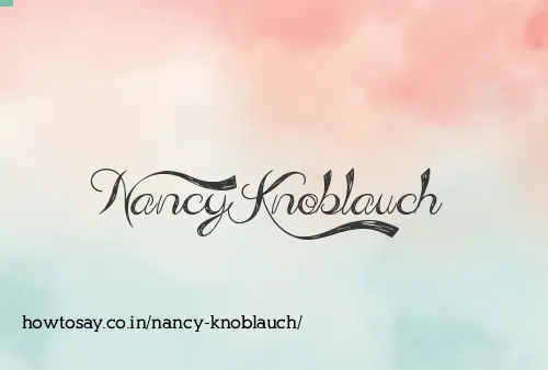 Nancy Knoblauch