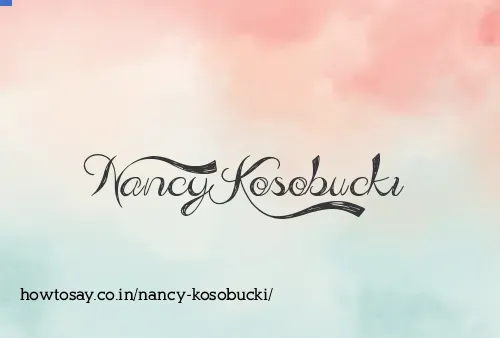 Nancy Kosobucki