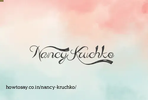 Nancy Kruchko