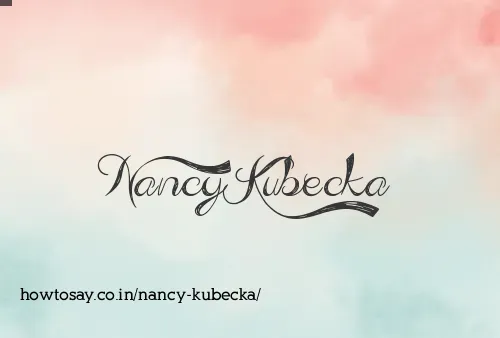 Nancy Kubecka