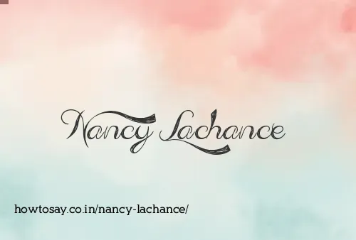 Nancy Lachance
