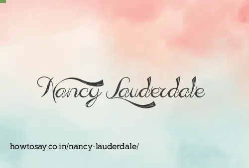 Nancy Lauderdale