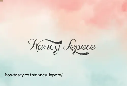 Nancy Lepore