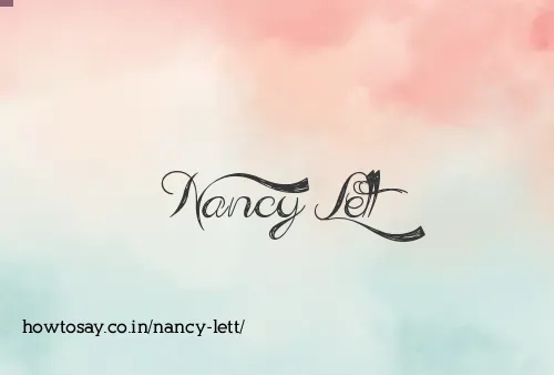 Nancy Lett