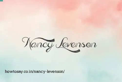 Nancy Levenson