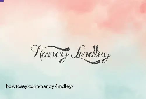 Nancy Lindley