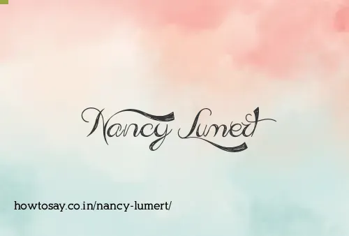 Nancy Lumert