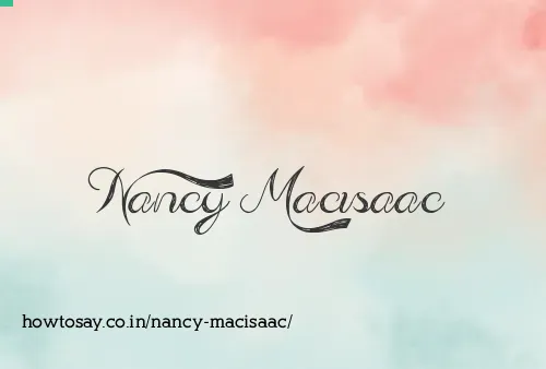 Nancy Macisaac